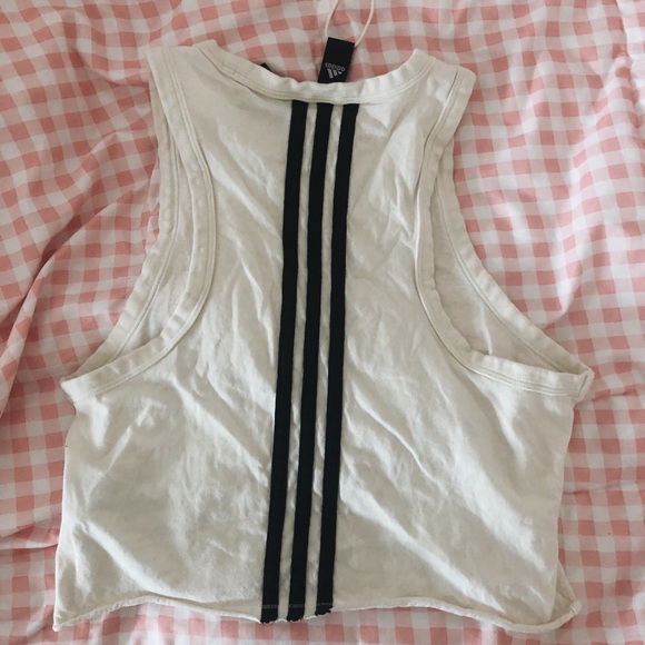 Adidas cropped tank top (NWOT) - Picture 2 of 6